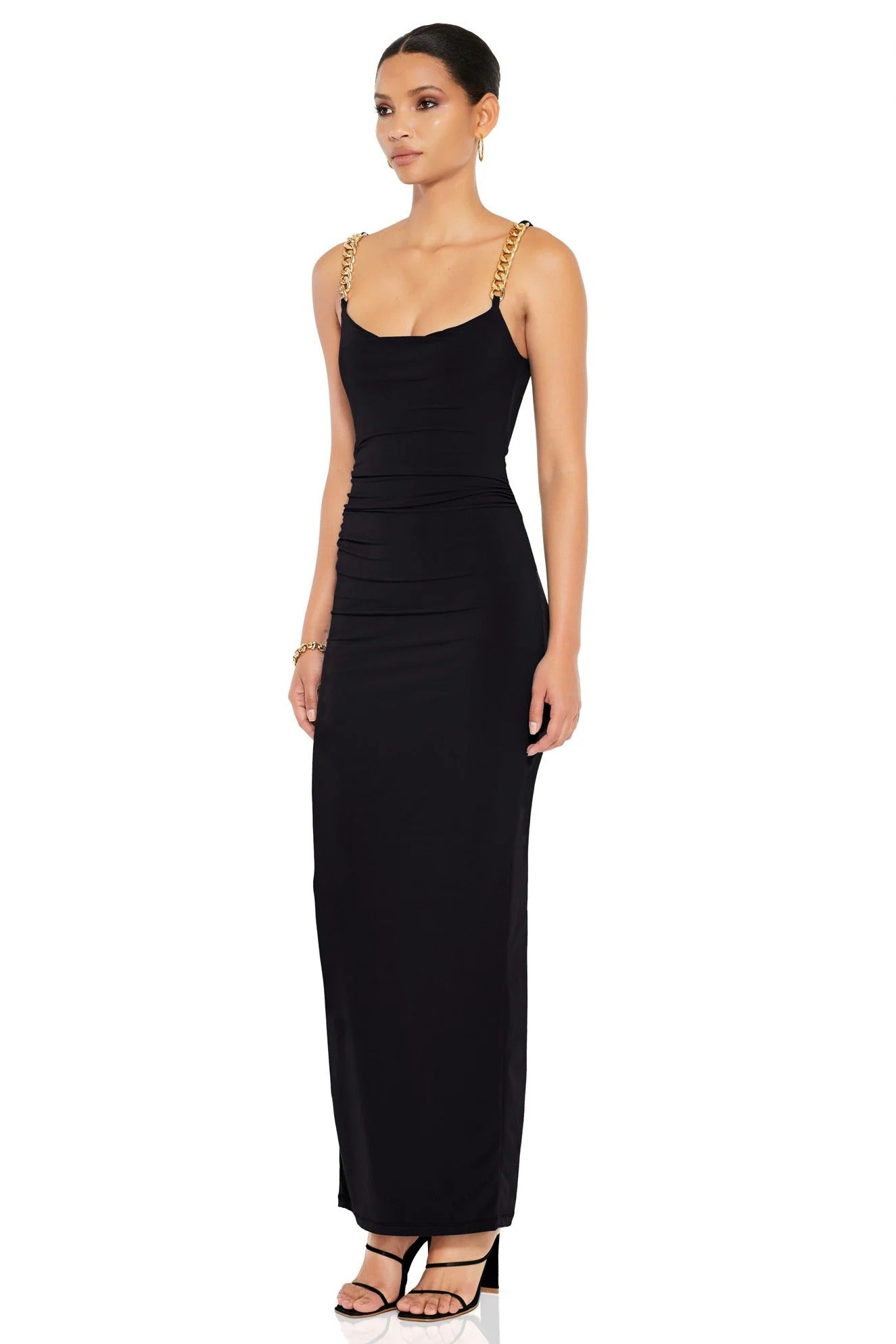 Nookie Captivate Gown - Black - SHOPJAUS - JAUS