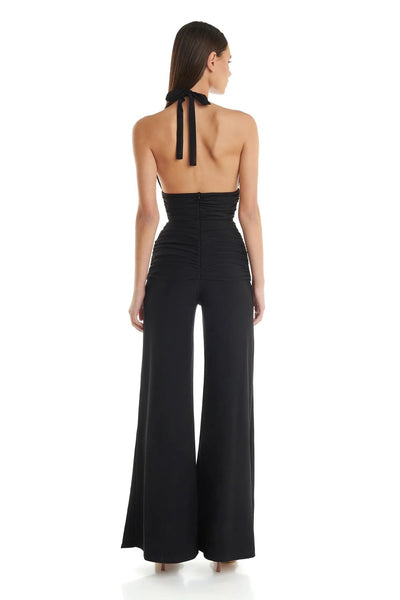 Leontina Pantsuit - Black (PREORDER) - SHOPJAUS - JAUS