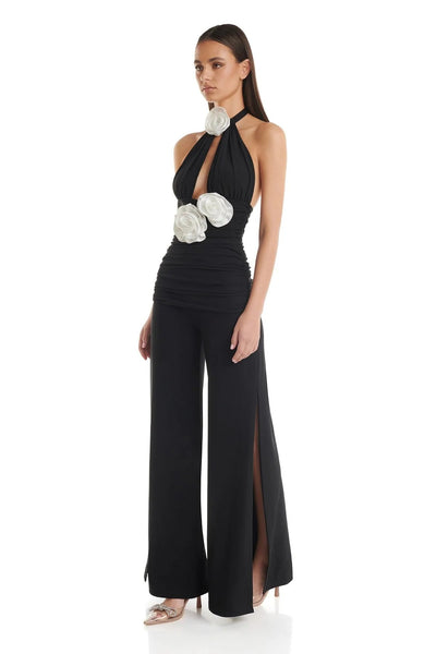 Leontina Pantsuit - Black (PREORDER) - SHOPJAUS - JAUS