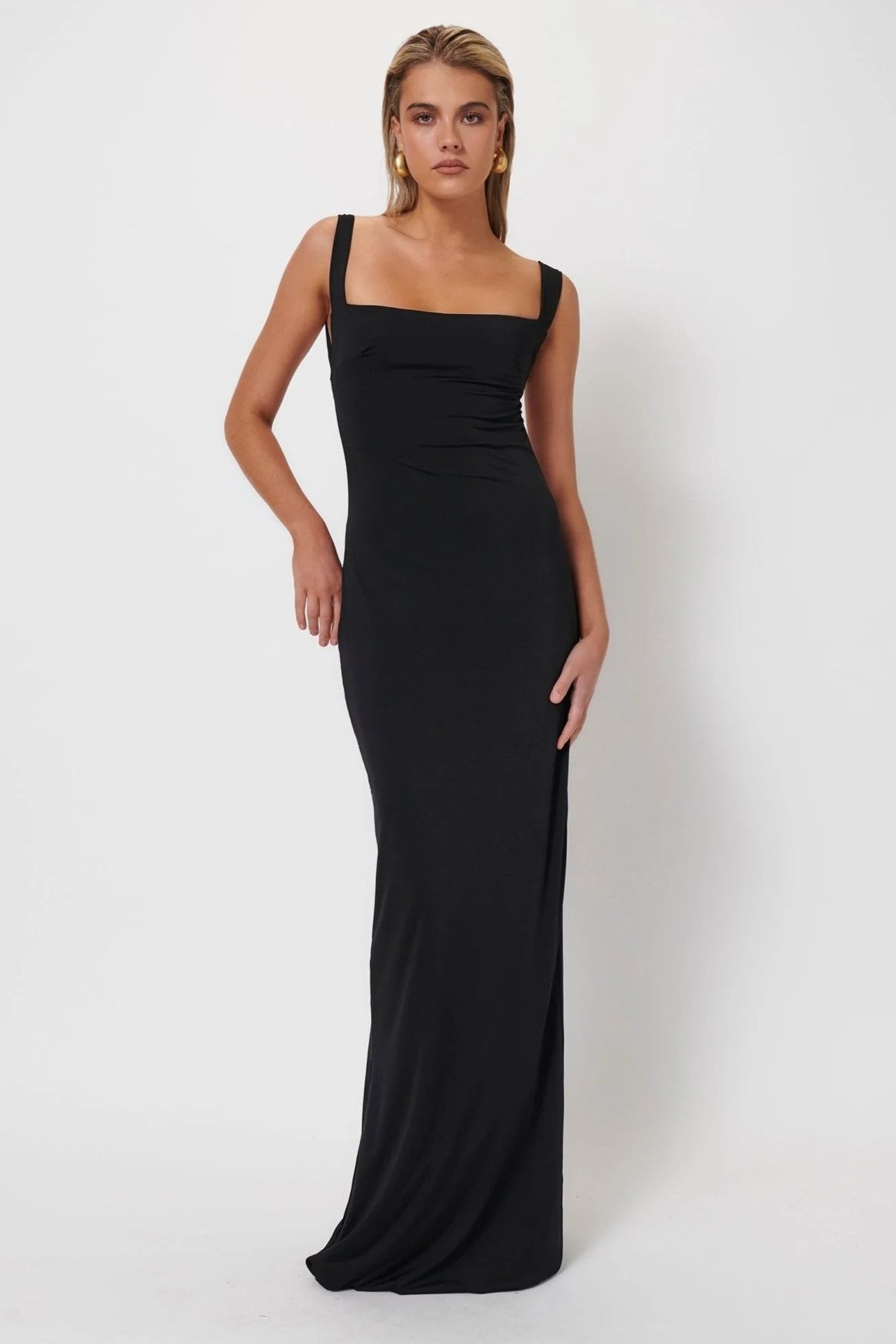 Helena Gown - Black - SHOPJAUS - JAUS