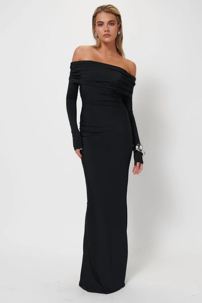 Gwen Gown - Black - SHOPJAUS - JAUS