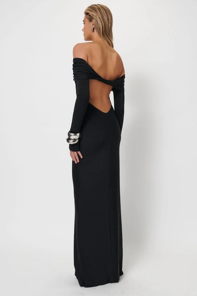 Gwen Gown - Black - SHOPJAUS - JAUS