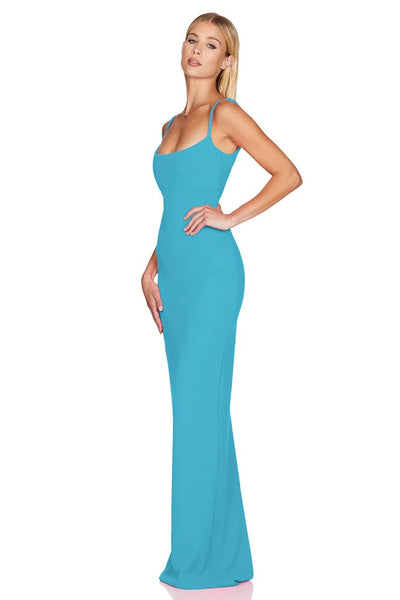 Nookie Bailey Gown - Blue - SHOPJAUS - JAUS