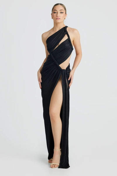 Aphrodite Gown - Black - SHOPJAUS - JAUS