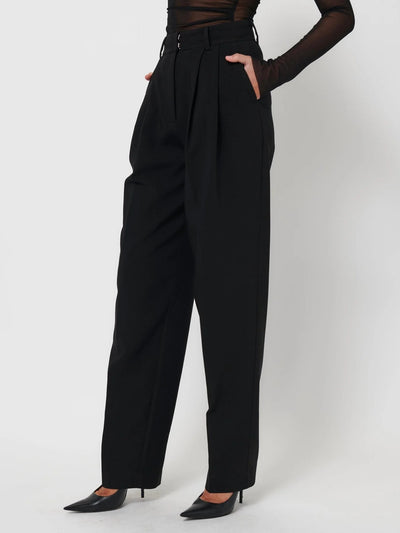 Luka Pants - Black - SHOPJAUS - JAUS