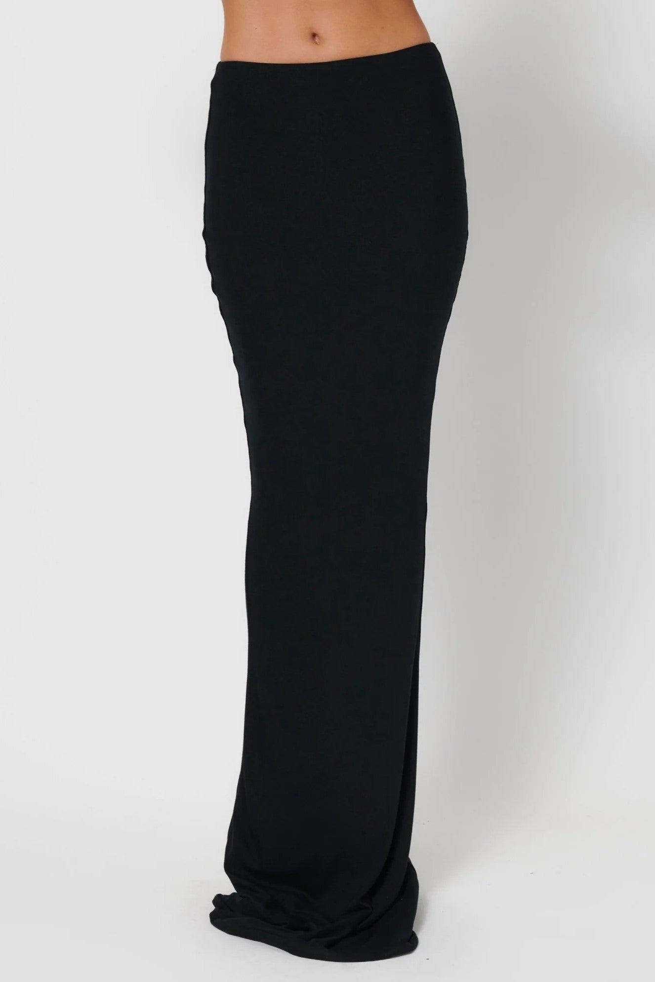 Serena Maxi Skirt - Black - SHOPJAUS - JAUS