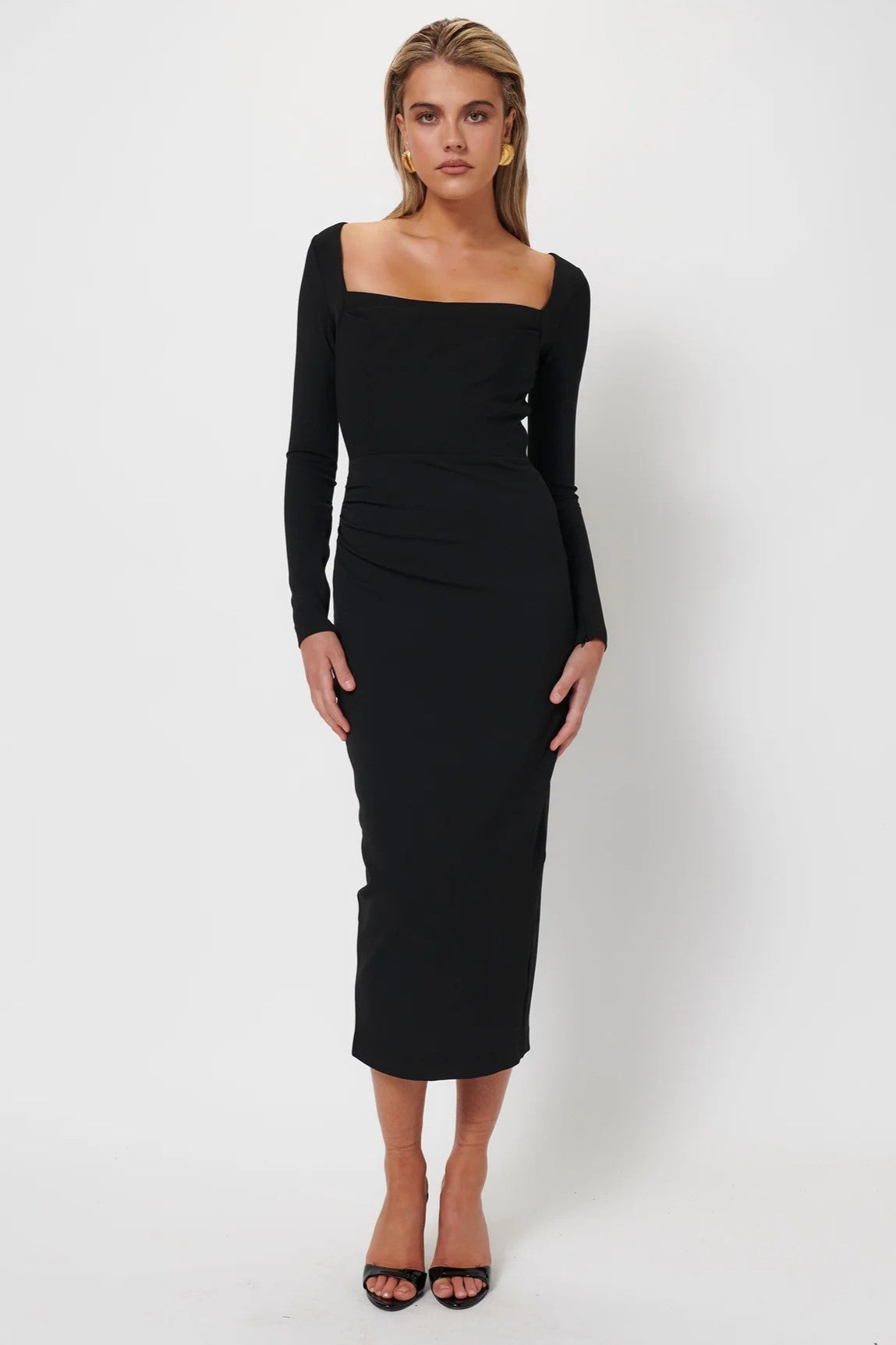 Mari Dress - Black - SHOPJAUS - JAUS