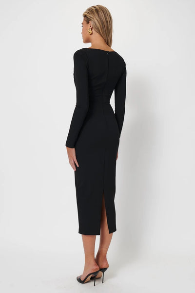 Mari Dress - Black - SHOPJAUS - JAUS