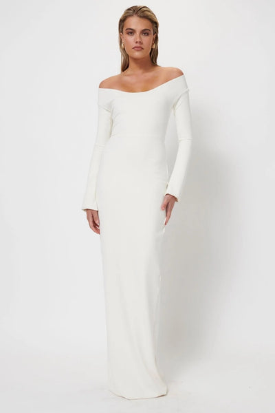 Vale Gown - Ivory - SHOPJAUS - JAUS