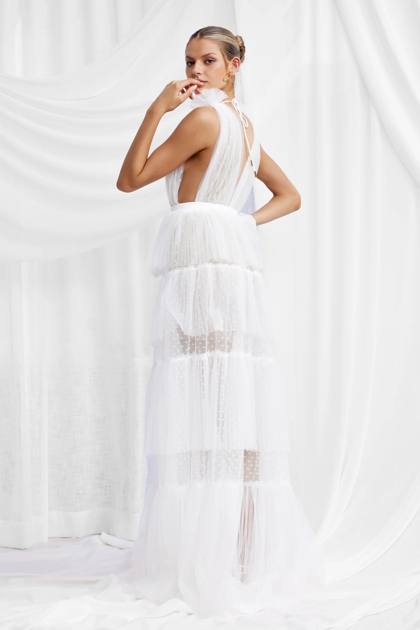 Zendaya Dress - White - SHOPJAUS - JAUS