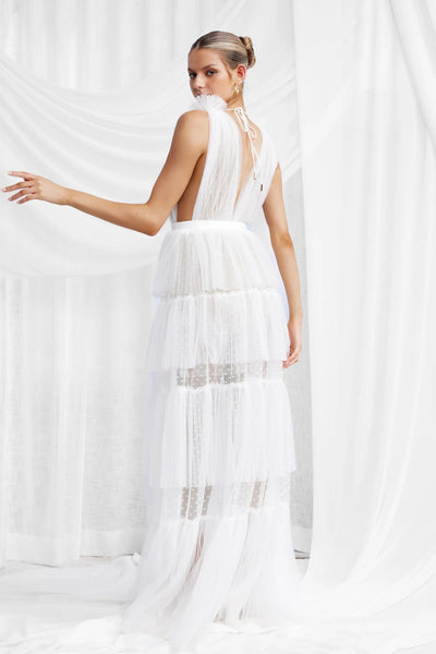 Zendaya Dress - White - SHOPJAUS - JAUS