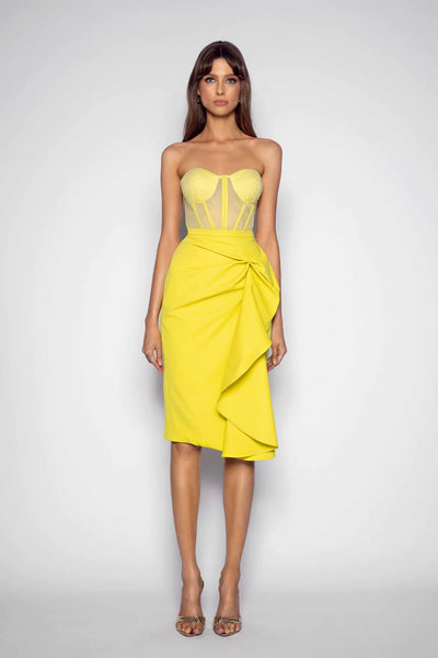 Helena Dress - Lime - SHOPJAUS - JAUS