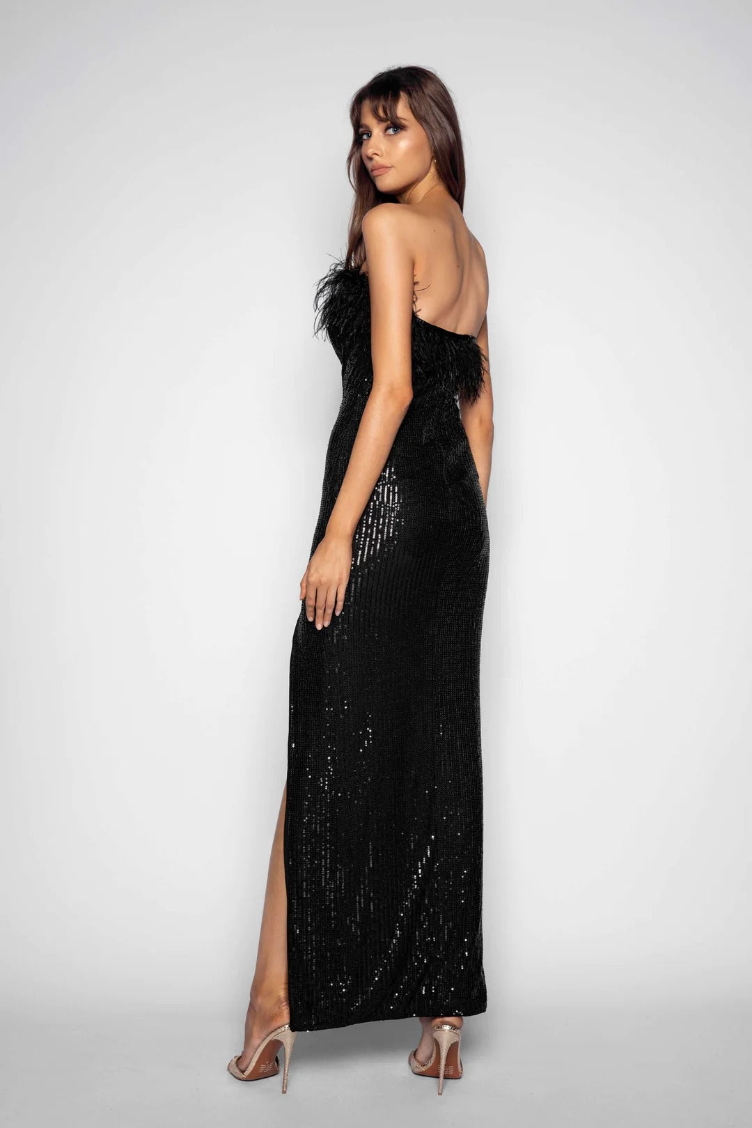 Slone Gown - Black - SHOPJAUS - JAUS