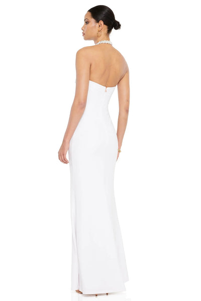 Nookie Adorn Gown - White - SHOPJAUS - JAUS