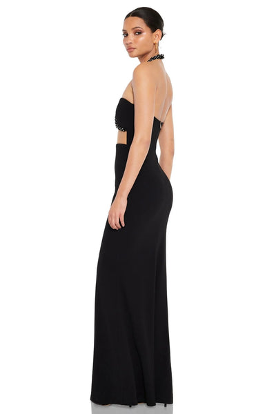 Nookie Adorn Gown - Black - SHOPJAUS - JAUS