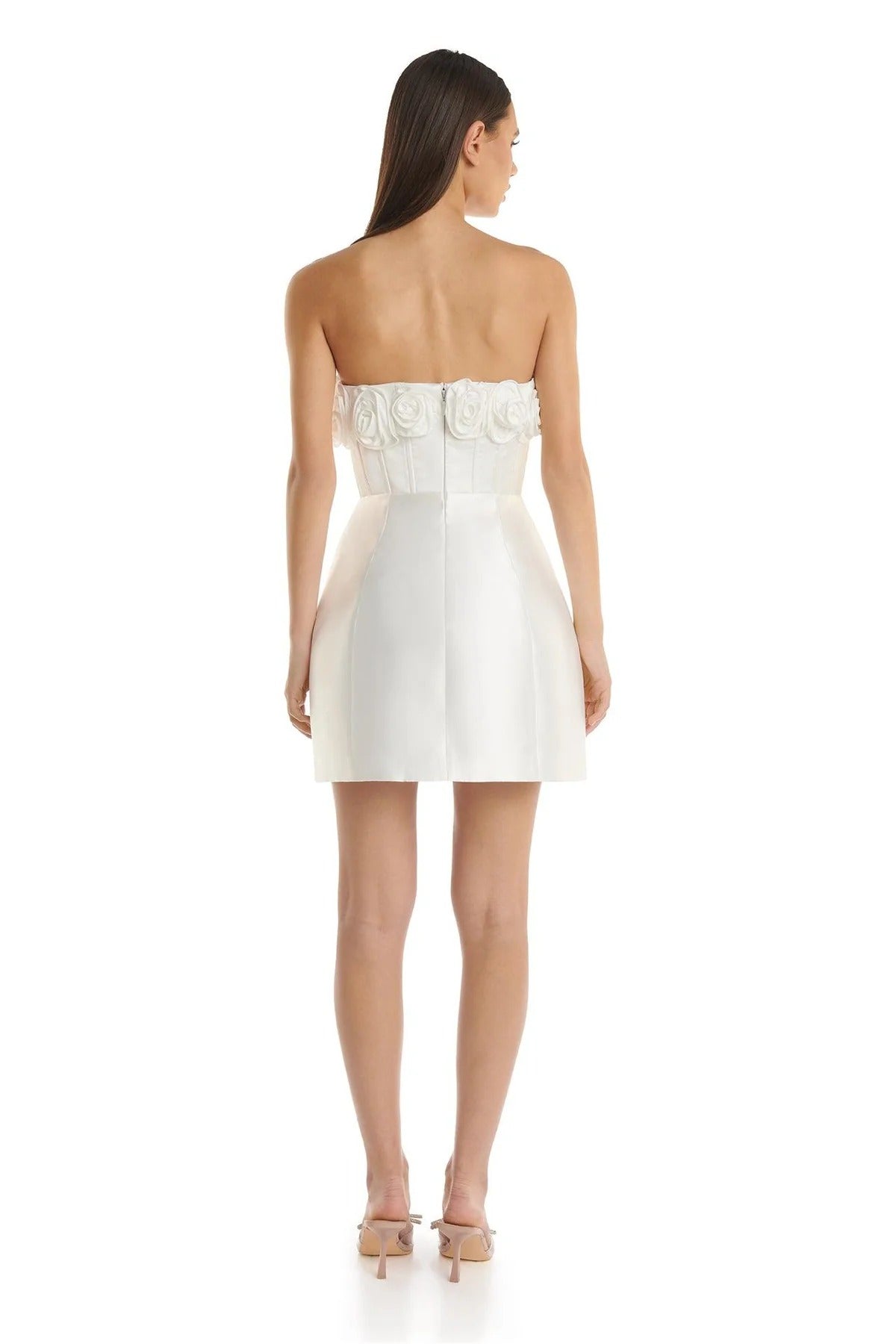 Tehanni Dress - White - SHOPJAUS - JAUS