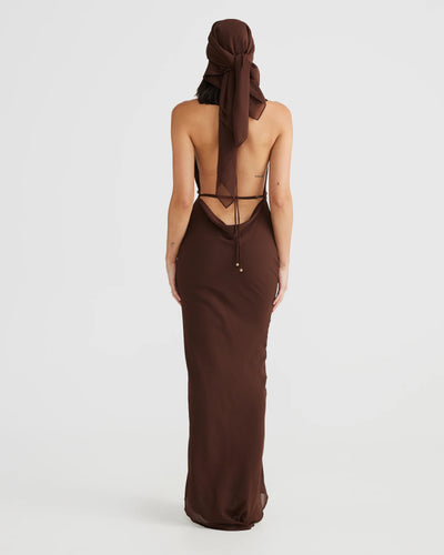 Lopez Dress - Brown - SHOPJAUS - JAUS