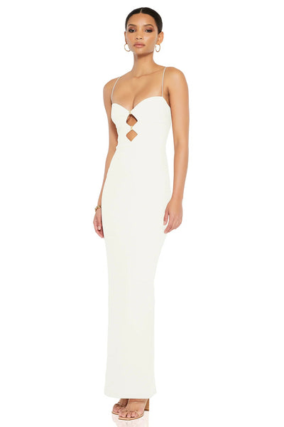 Nookie Muse Maxi Dress - Ivory - SHOPJAUS - JAUS