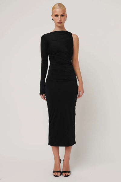 Delaware Dress - Black - SHOPJAUS - JAUS