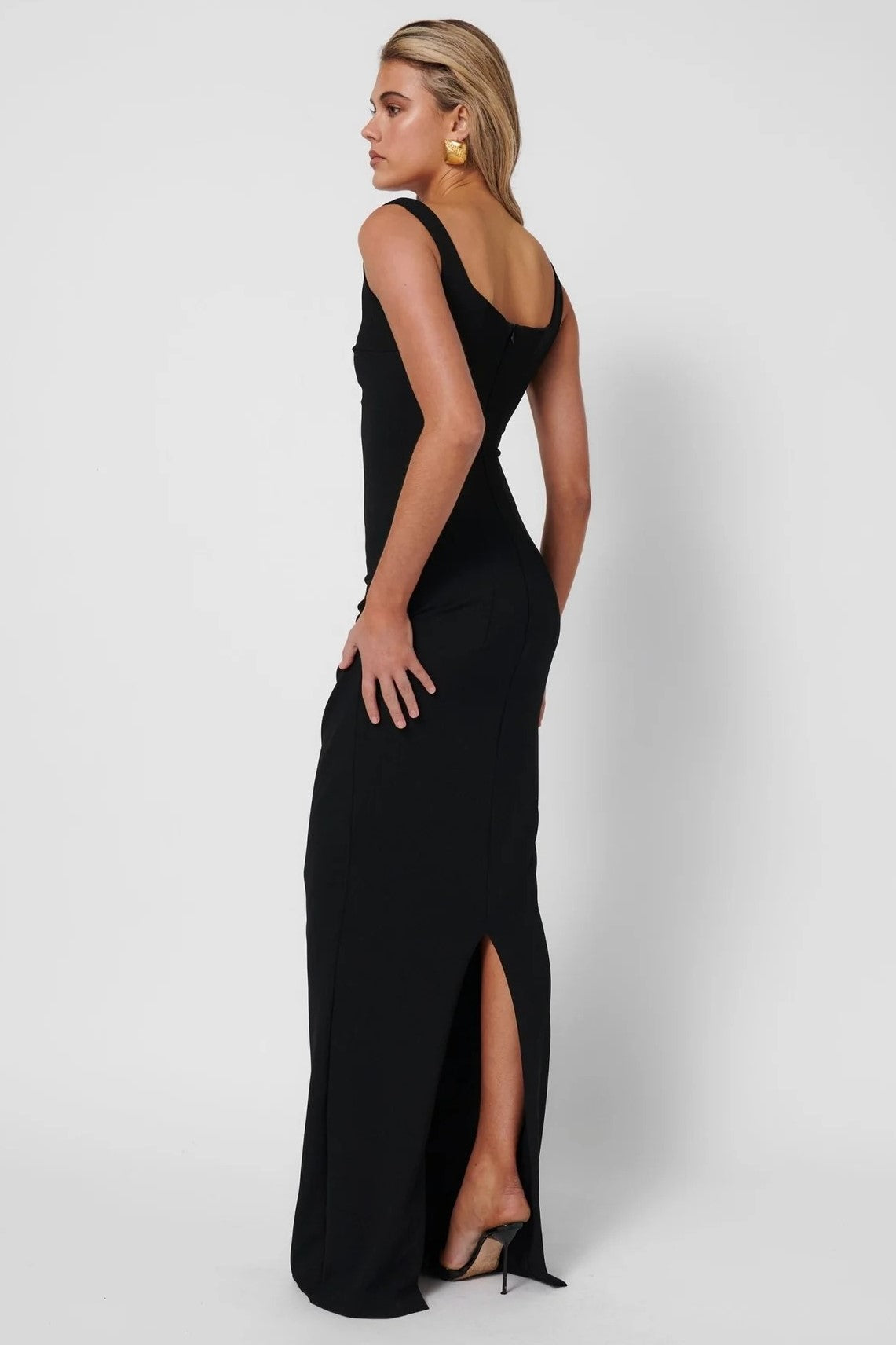 Natalya Gown - Black - SHOPJAUS - JAUS