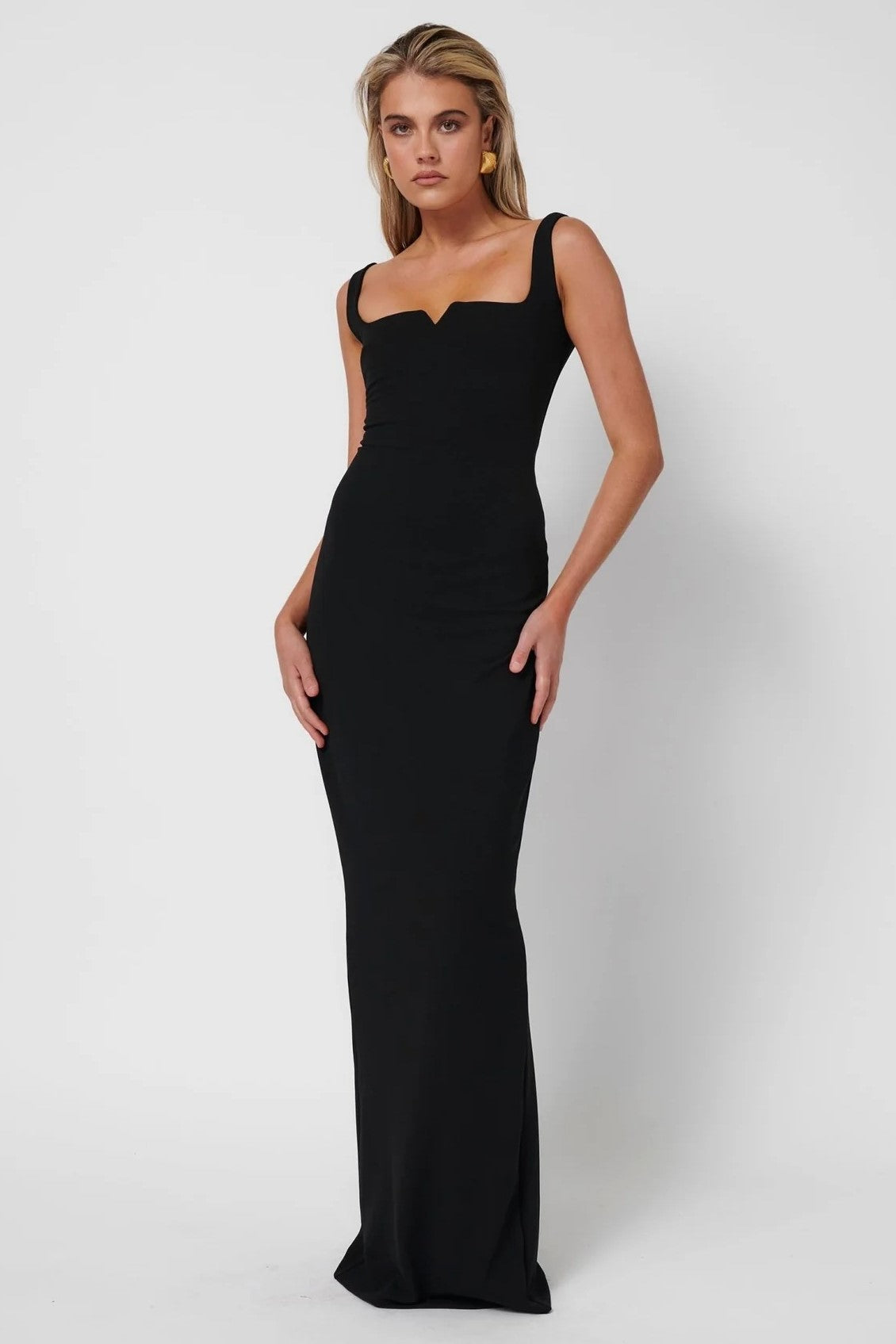 Natalya Gown - Black - SHOPJAUS - JAUS