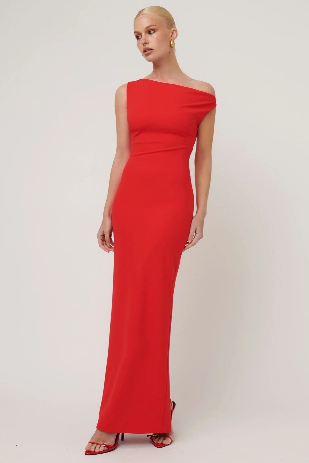 Inaya Gown - Red - SHOPJAUS - JAUS