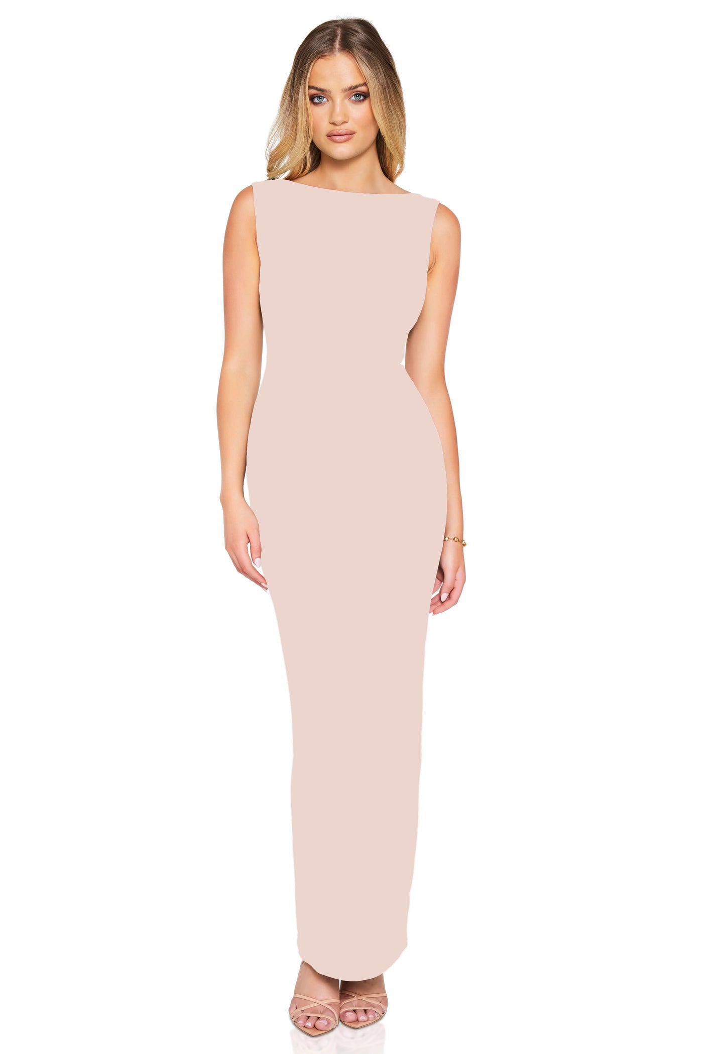 Nookie Bliss Maxi Dress - Nude - SHOPJAUS - JAUS