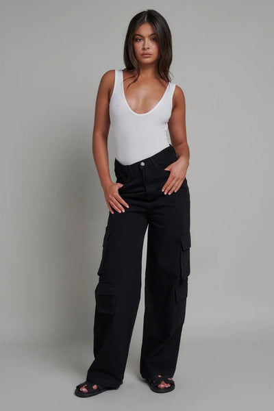 Karta Cargo Pant - Black - SHOPJAUS - JAUS