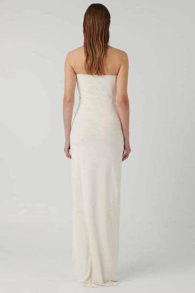 Danita Maxi Dress - Ivory - SHOPJAUS - JAUS