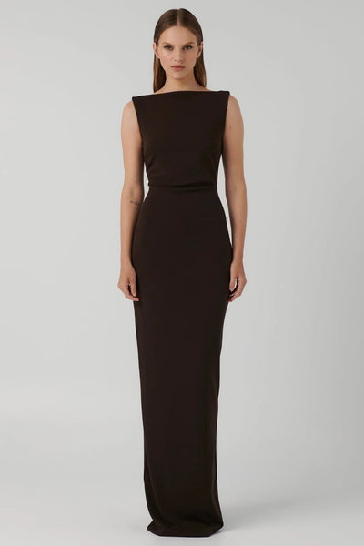 Verona Gown - Coffee - SHOPJAUS - JAUS