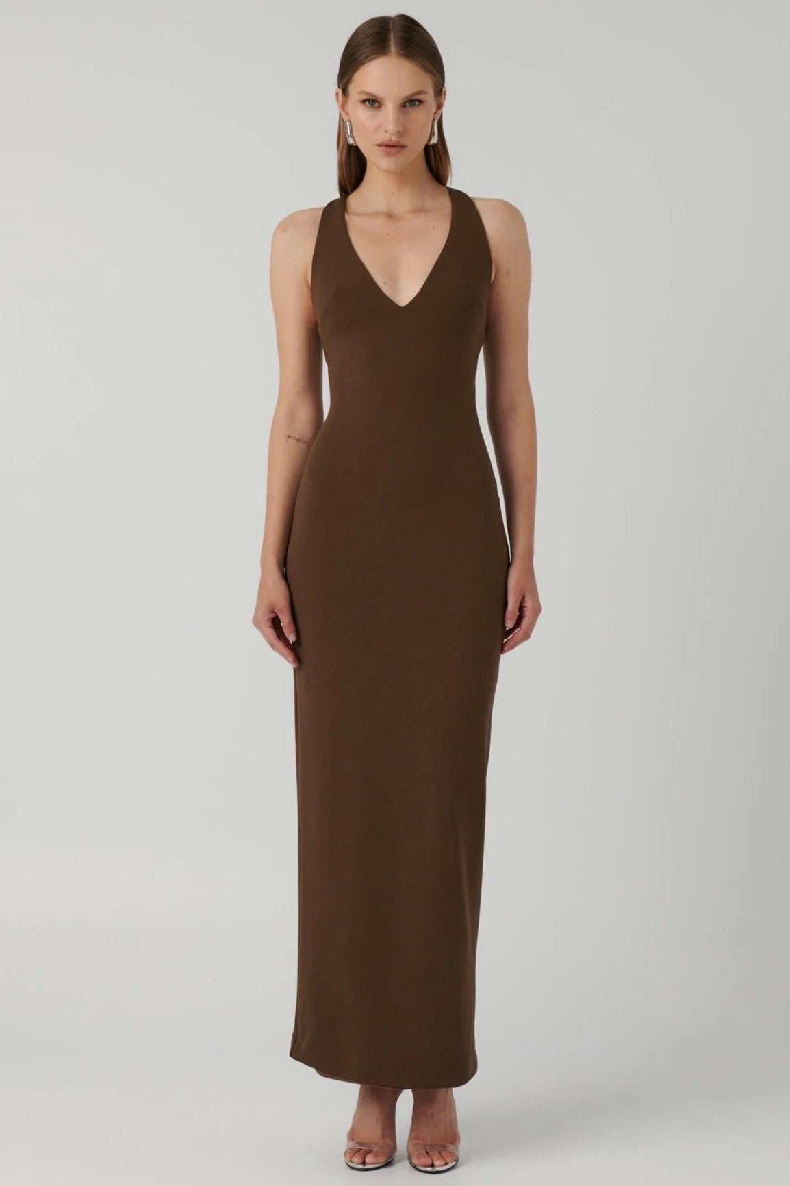 Eiza Gown - Mocha - SHOPJAUS - JAUS