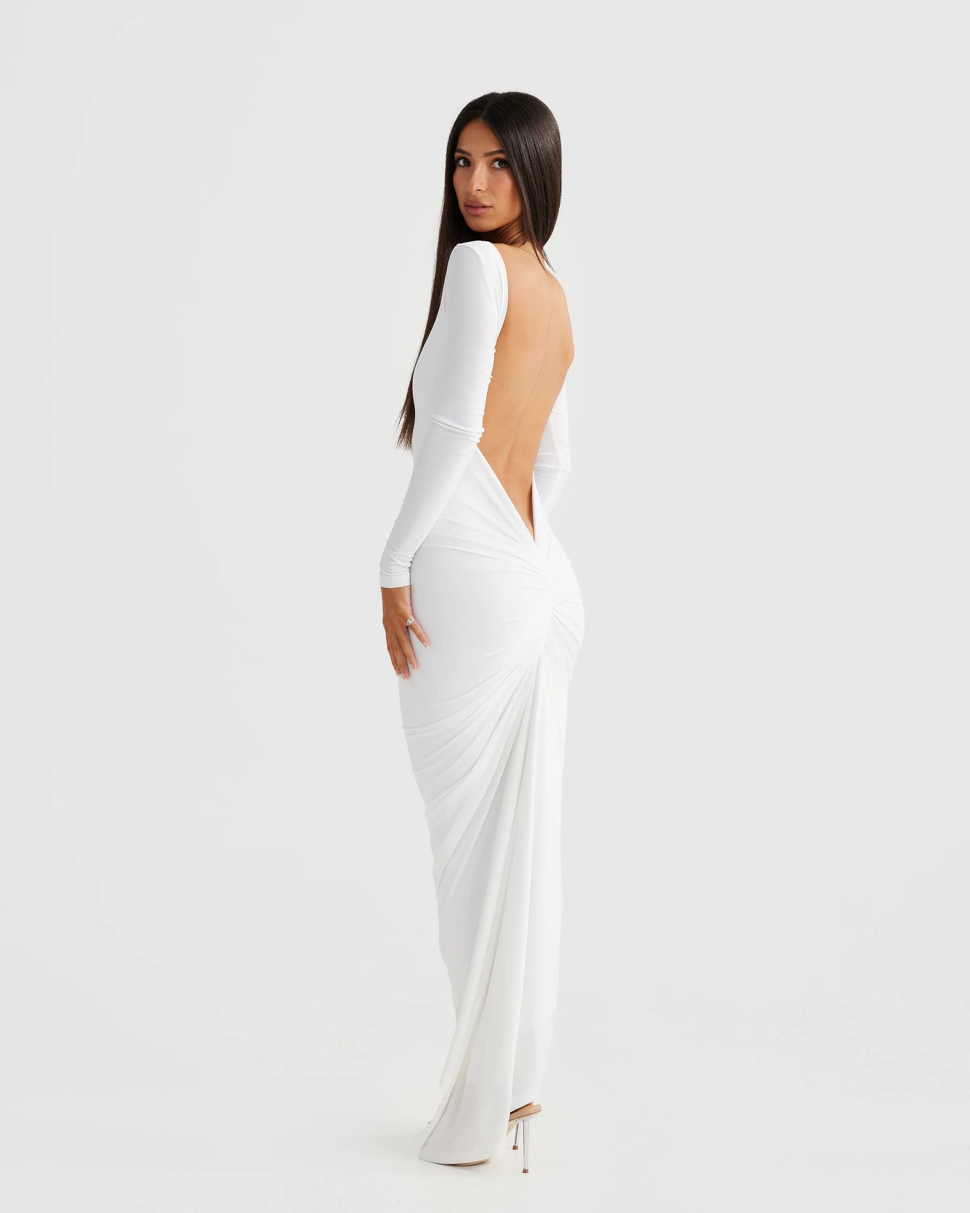 Camila Dress - White - SHOPJAUS - JAUS