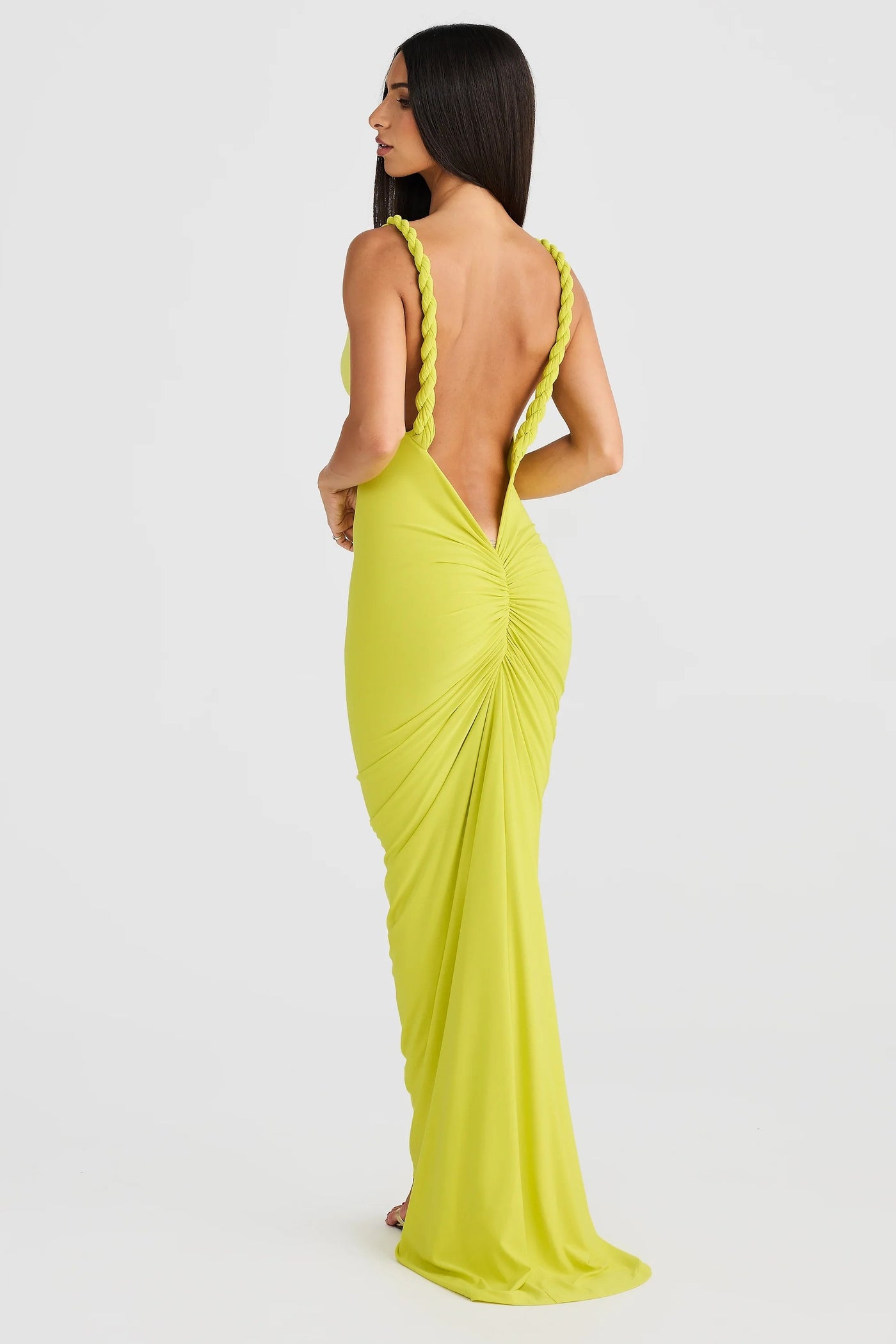 Yelena Gown - Chartreuse - SHOPJAUS - JAUS