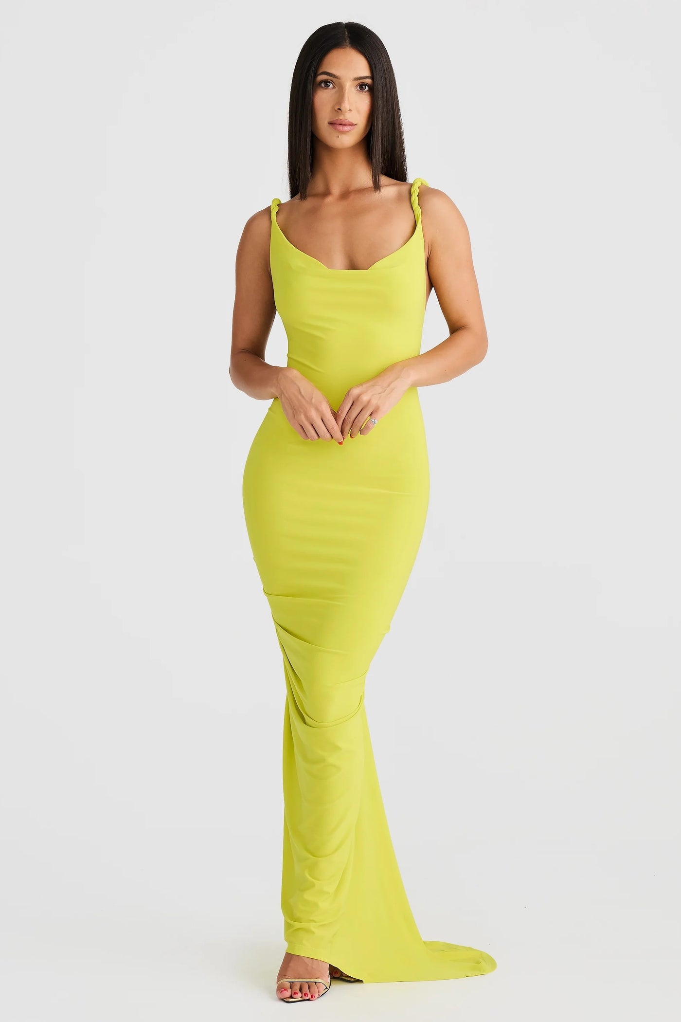 Yelena Gown - Chartreuse - SHOPJAUS - JAUS