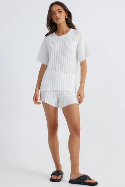 Baha Short - White - SHOPJAUS - JAUS