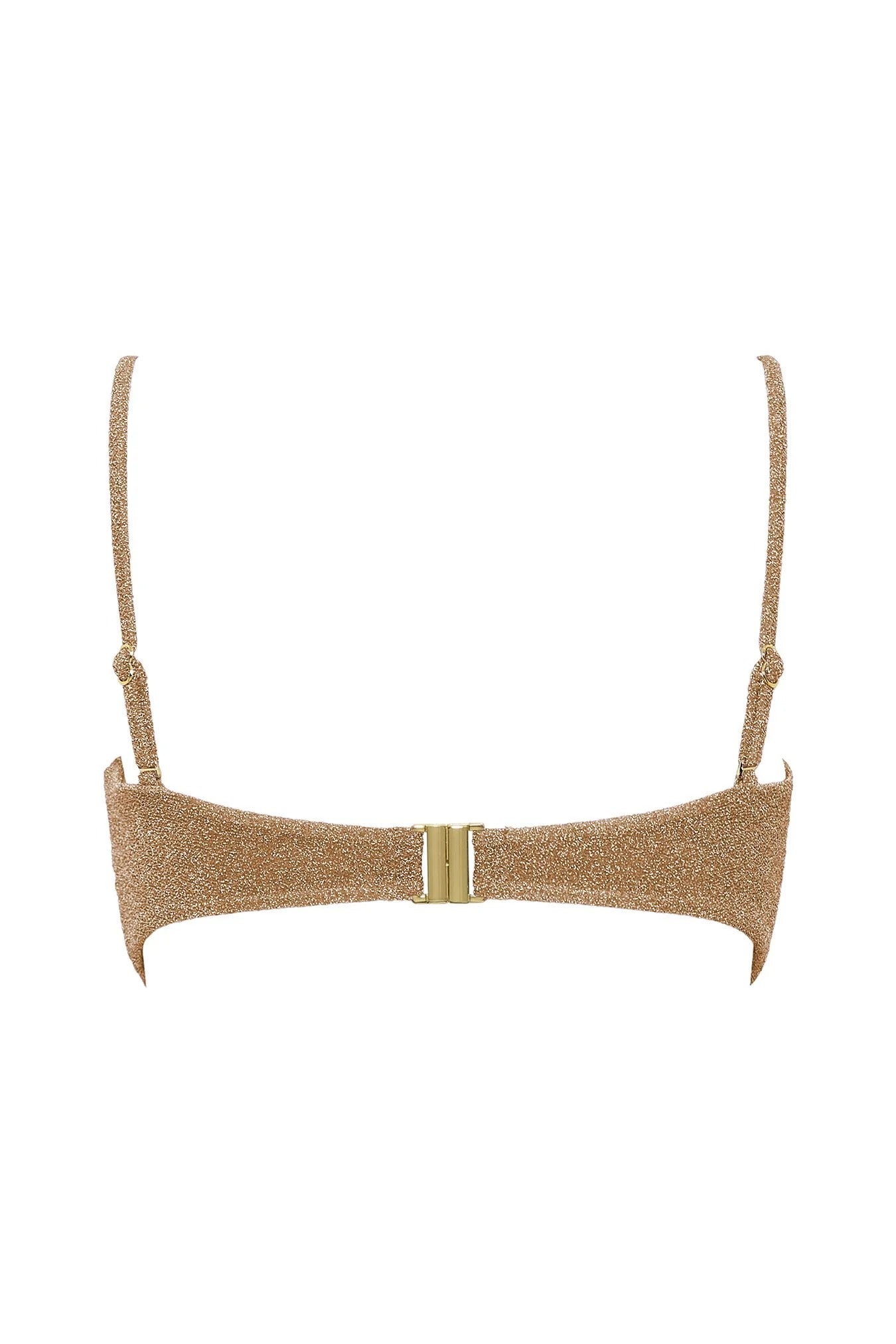 Nookie Dynasty Bandeau Bra - Gold - SHOPJAUS - JAUS