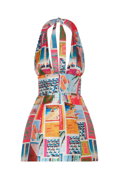 St Lucia Dress - Vacanza Print - SHOPJAUS - JAUS