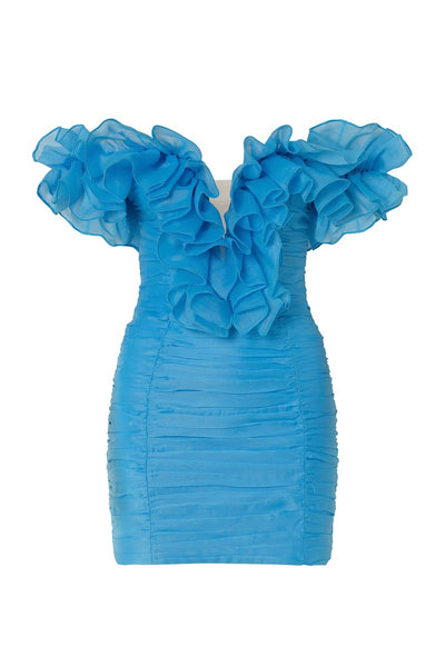 Cuba Dress - Azure - SHOPJAUS - JAUS