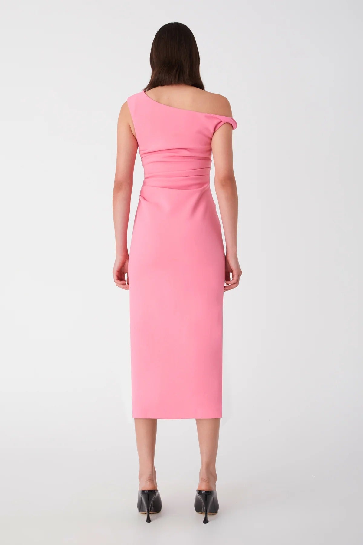 Misha Alaska Midi Dress - Tulip Pink - SHOPJAUS - JAUS