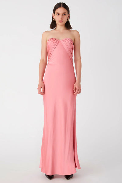 Misha Livia Maxi Gown - Shell Pink - SHOPJAUS - JAUS