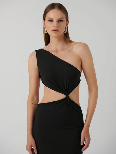 Hawlya Gown - Black - SHOPJAUS - JAUS