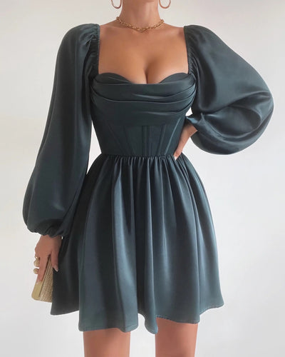 Bella Dress - Green - SHOPJAUS - JAUS