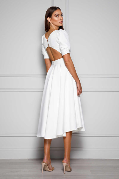 Edith Dress - White - JAUS