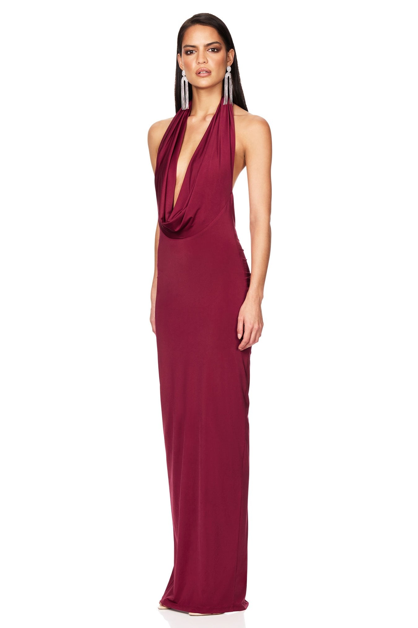 Nookie Element Gown - Magenta