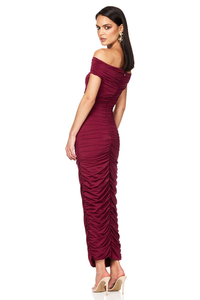 Nookie Element Midi Dress - Magenta