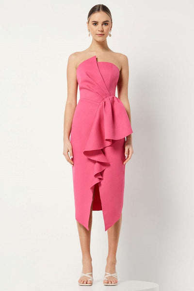 Elliatt Reception Dress - Fuchsia - JAUS