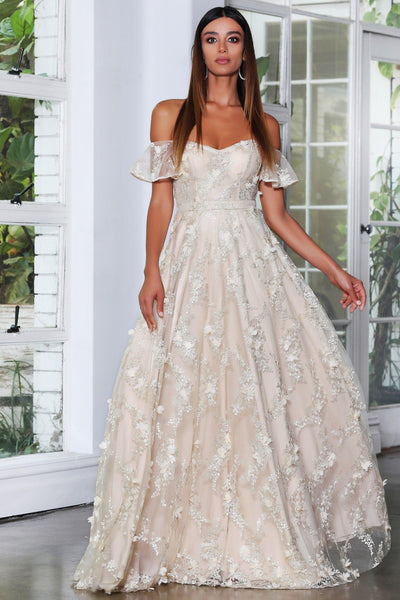 Enchanted Gown - Champagne - JAUS