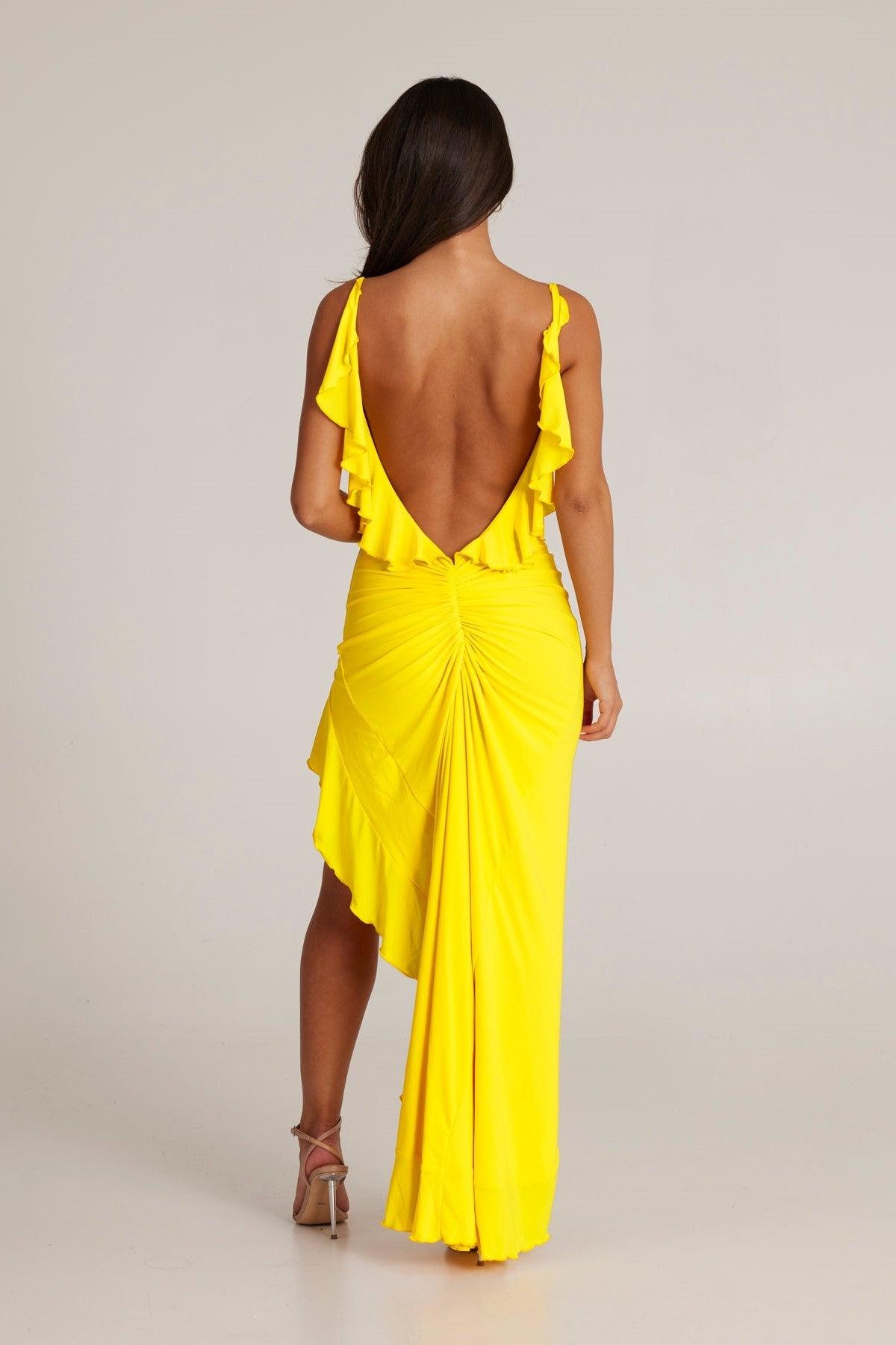 Gabriella Gown - Yellow - JAUS