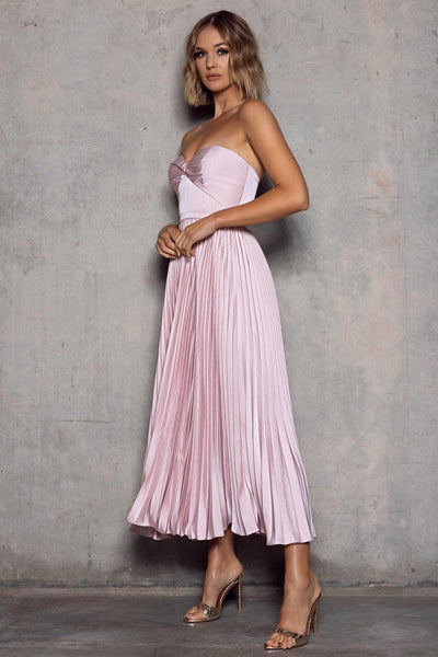 Hailey Dress - Blush - JAUS