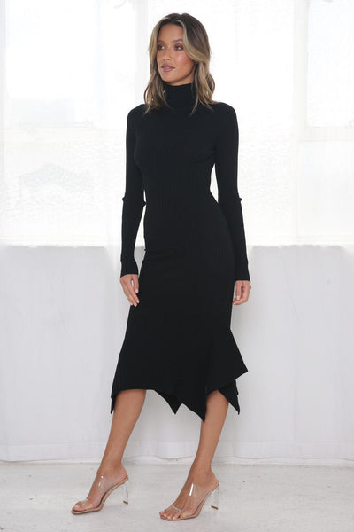 Harvey Dress - Black - JAUS